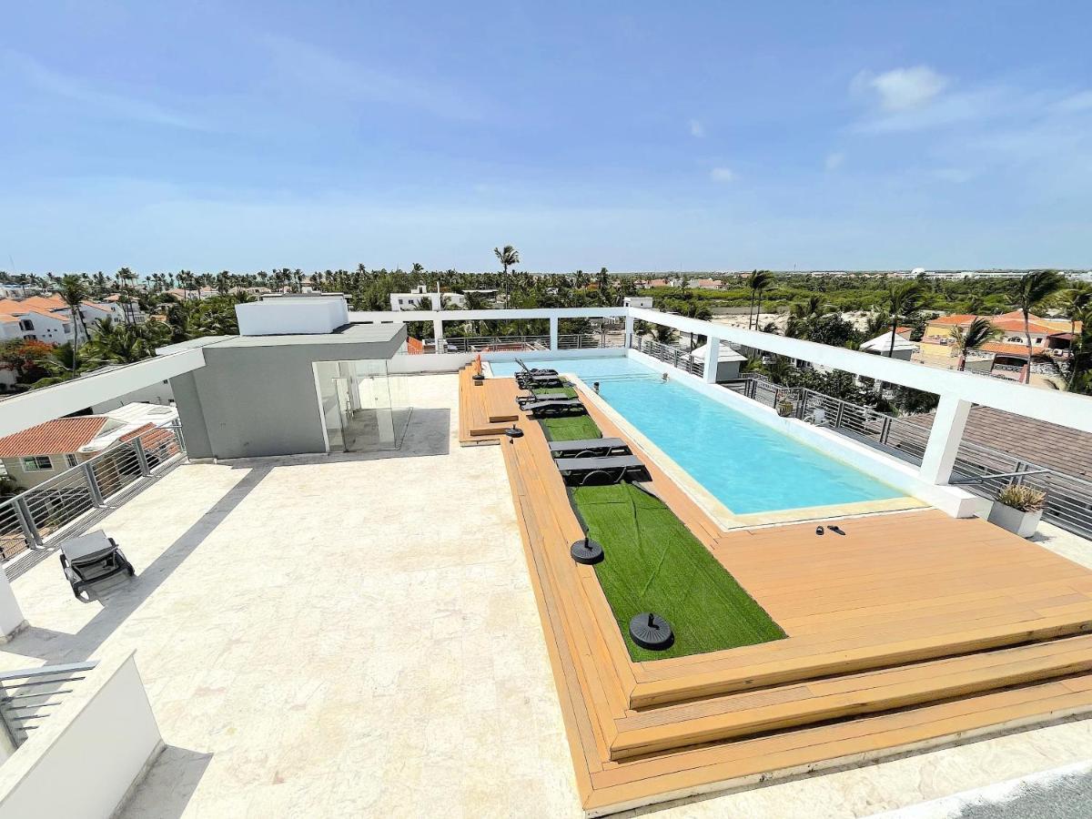 Rooftop Pool Ducassi Studio Suites Deluxe Hotel Beach Club & Spa Punta Cana Zewnętrze zdjęcie