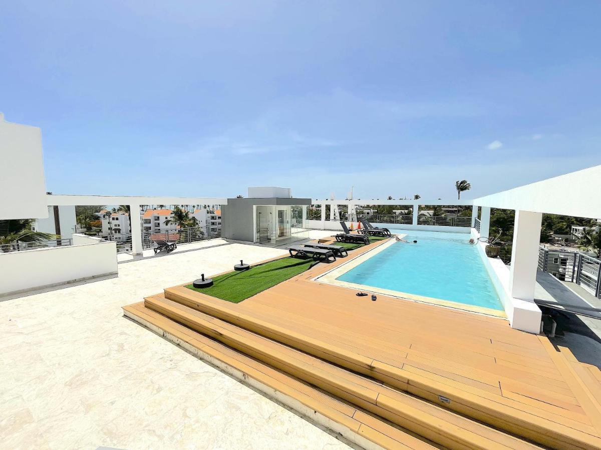 Rooftop Pool Ducassi Studio Suites Deluxe Hotel Beach Club & Spa Punta Cana Zewnętrze zdjęcie