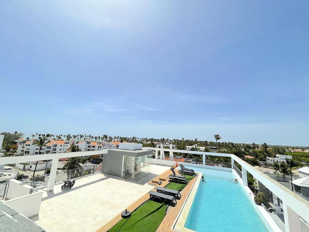Rooftop Pool Ducassi Studio Suites Deluxe Hotel Beach Club & Spa Punta Cana Zewnętrze zdjęcie