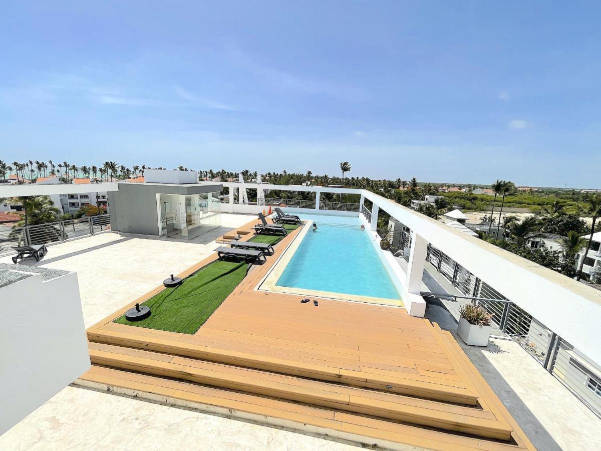 Rooftop Pool Ducassi Studio Suites Deluxe Hotel Beach Club & Spa Punta Cana Zewnętrze zdjęcie